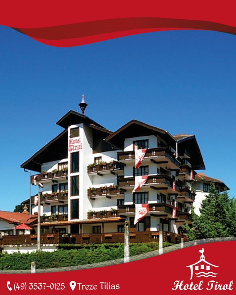 Hotel Tirol Treze Tílias Kültér fotó